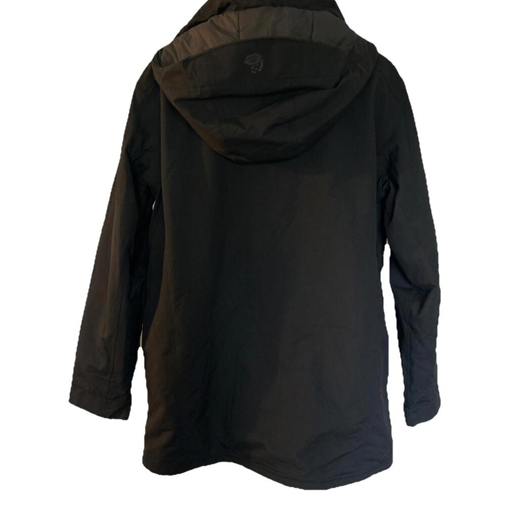 MOUNTAIN HARDWEAR SNOWZILLA II DRY-Q JACKET MENS MEDIUM BLACK SNOWBOARD SKI MINT - Picture 6 of 12